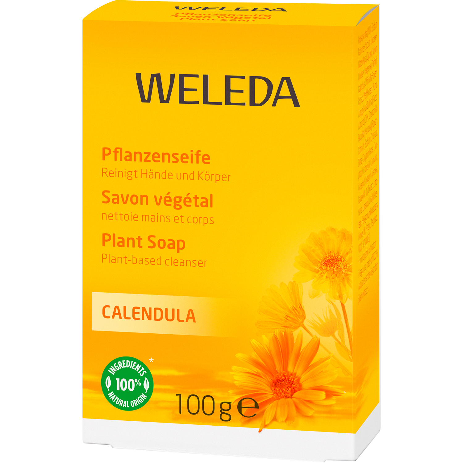 Weleda Calendula Pflanzenseife, 100 g