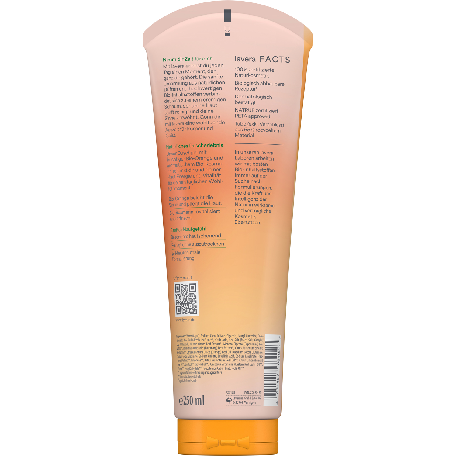 Lavera Duschgel Energize Me,  250ml