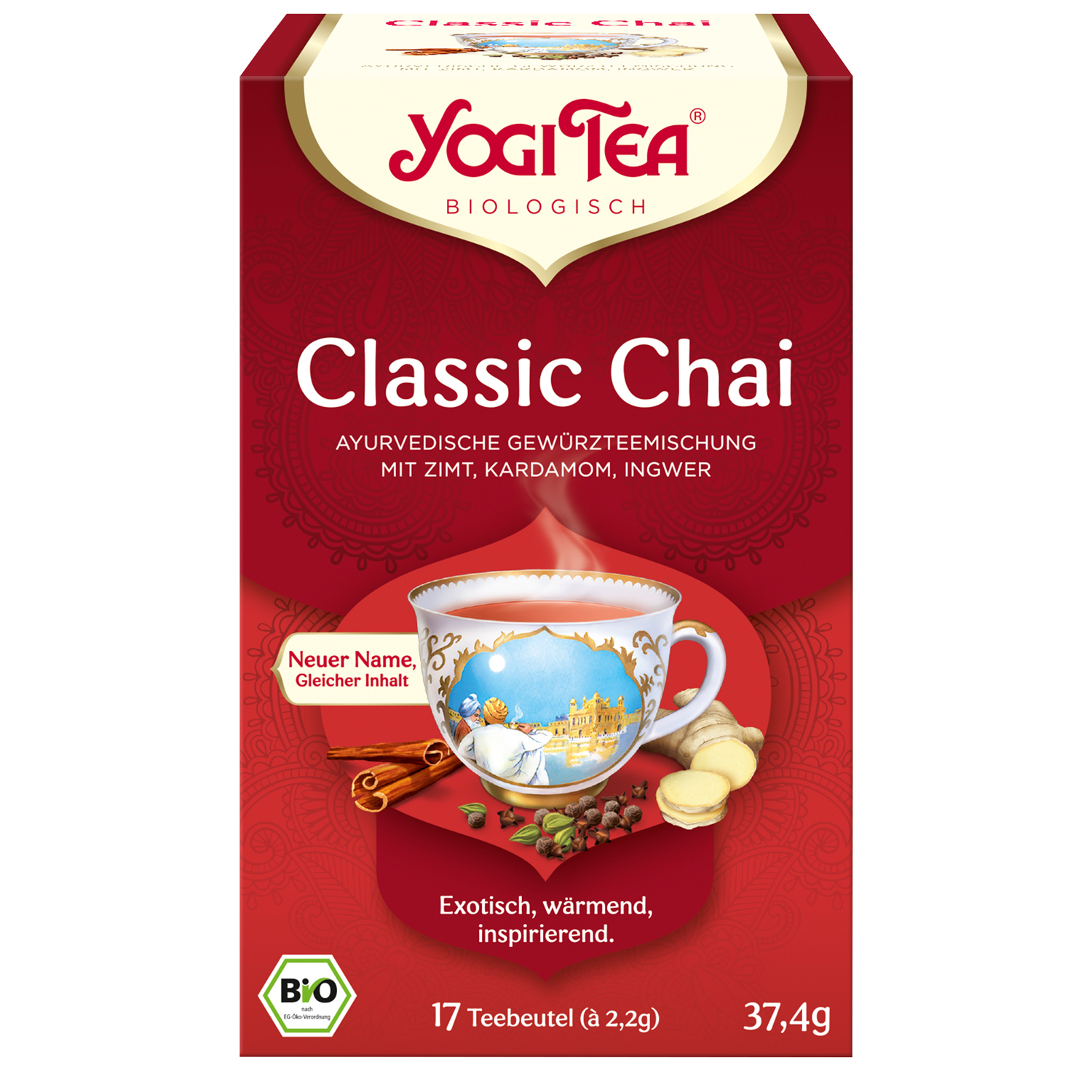 Yogi Tee Classic Chai, 37,4 g
