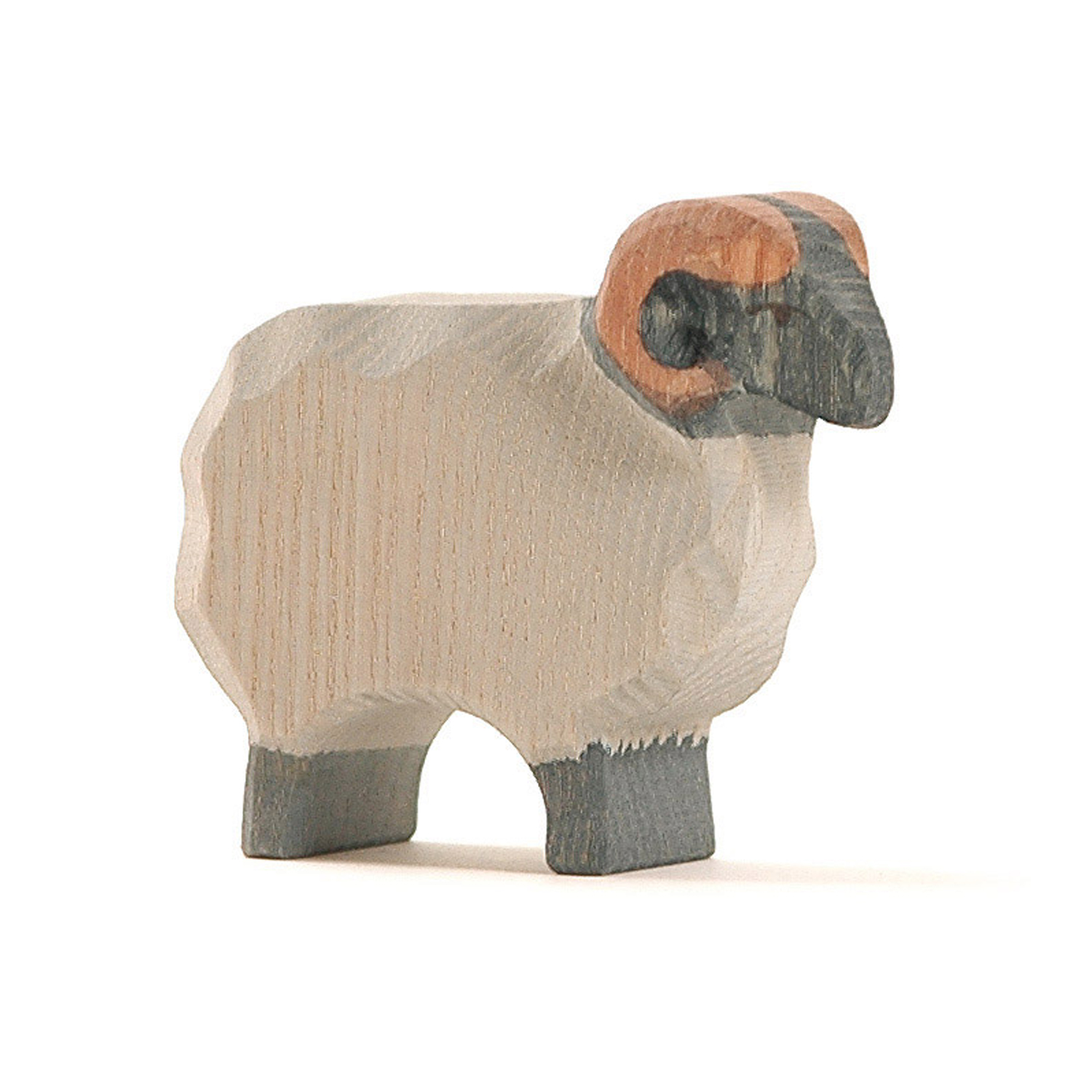 Holzfigur Heidschnuckenbock