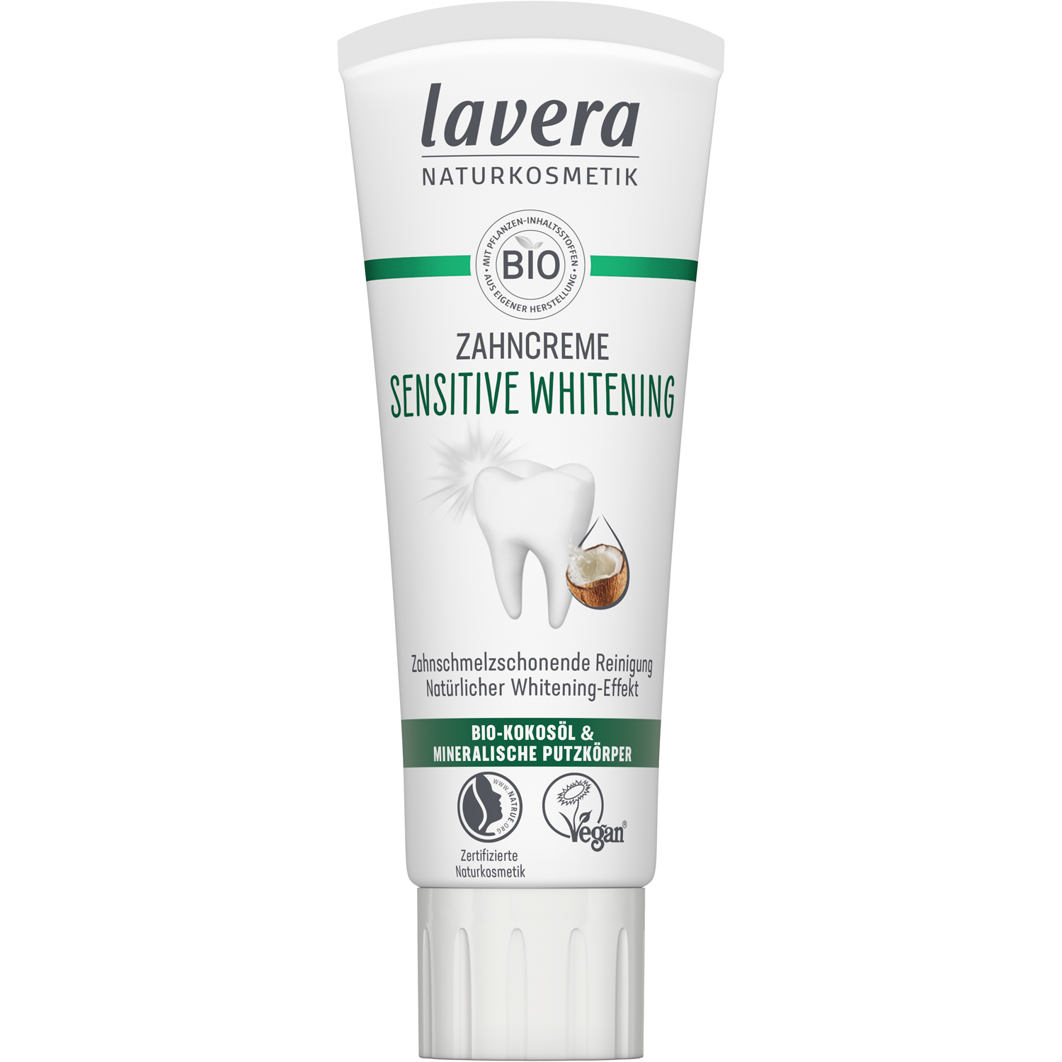 Zahncreme Sensitive Whitening, 75 ml