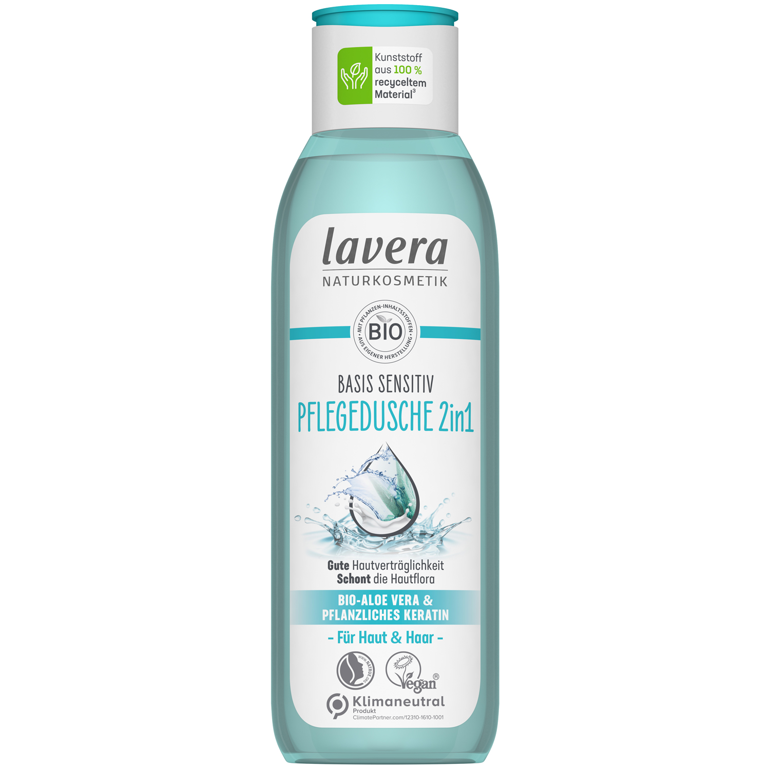 basis sensitiv Pflegedusche 2in1, 250 ml