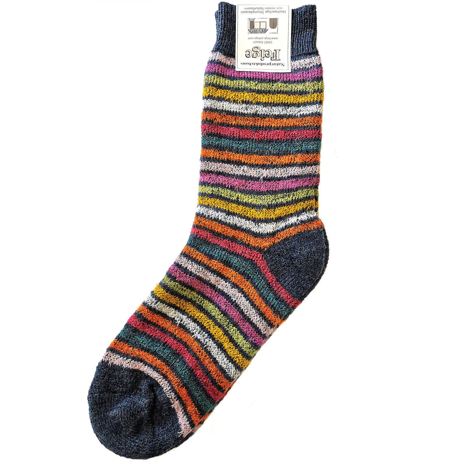 Ringelsocke jeans