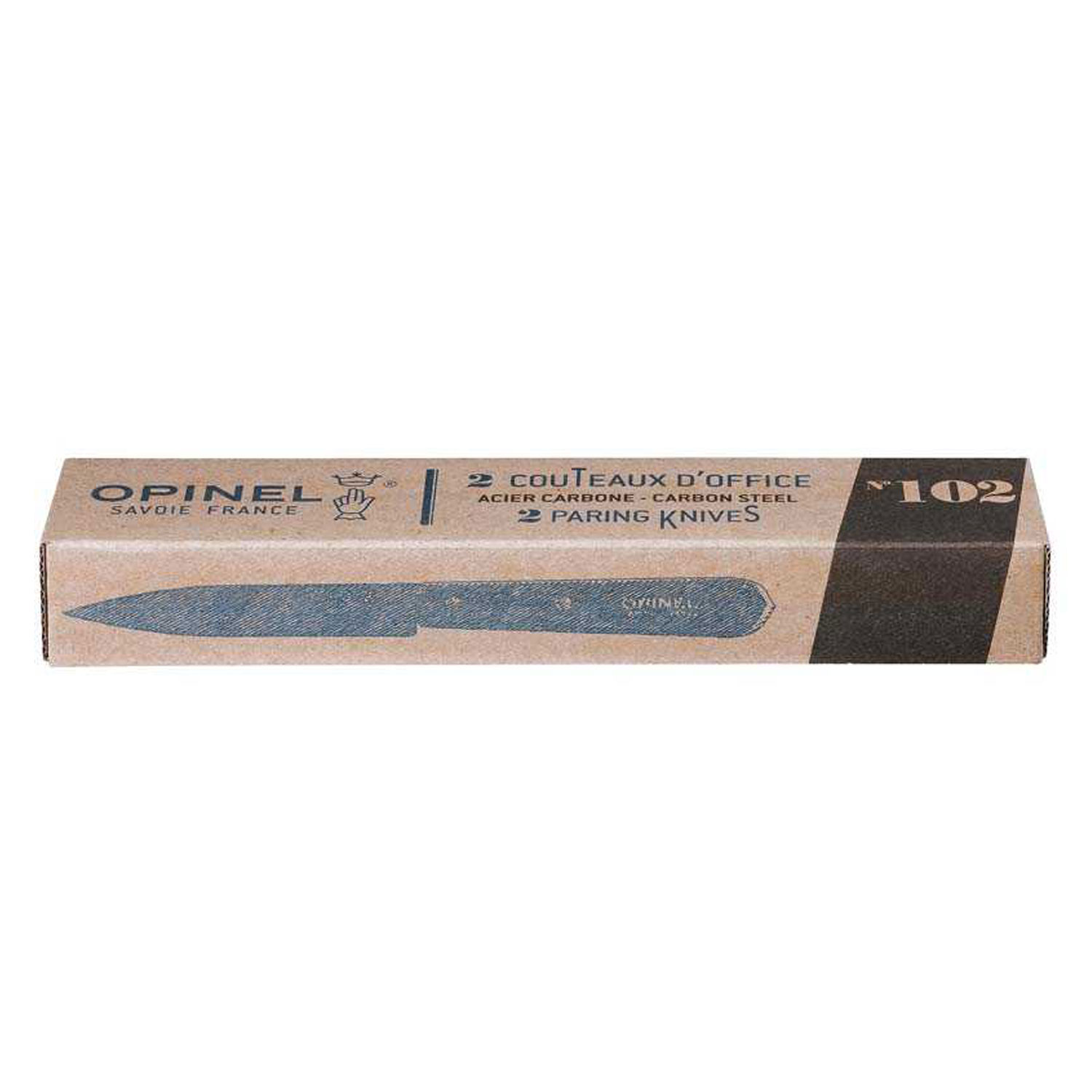 Küchenmesser-Set 2-tlg., nicht rostfrei