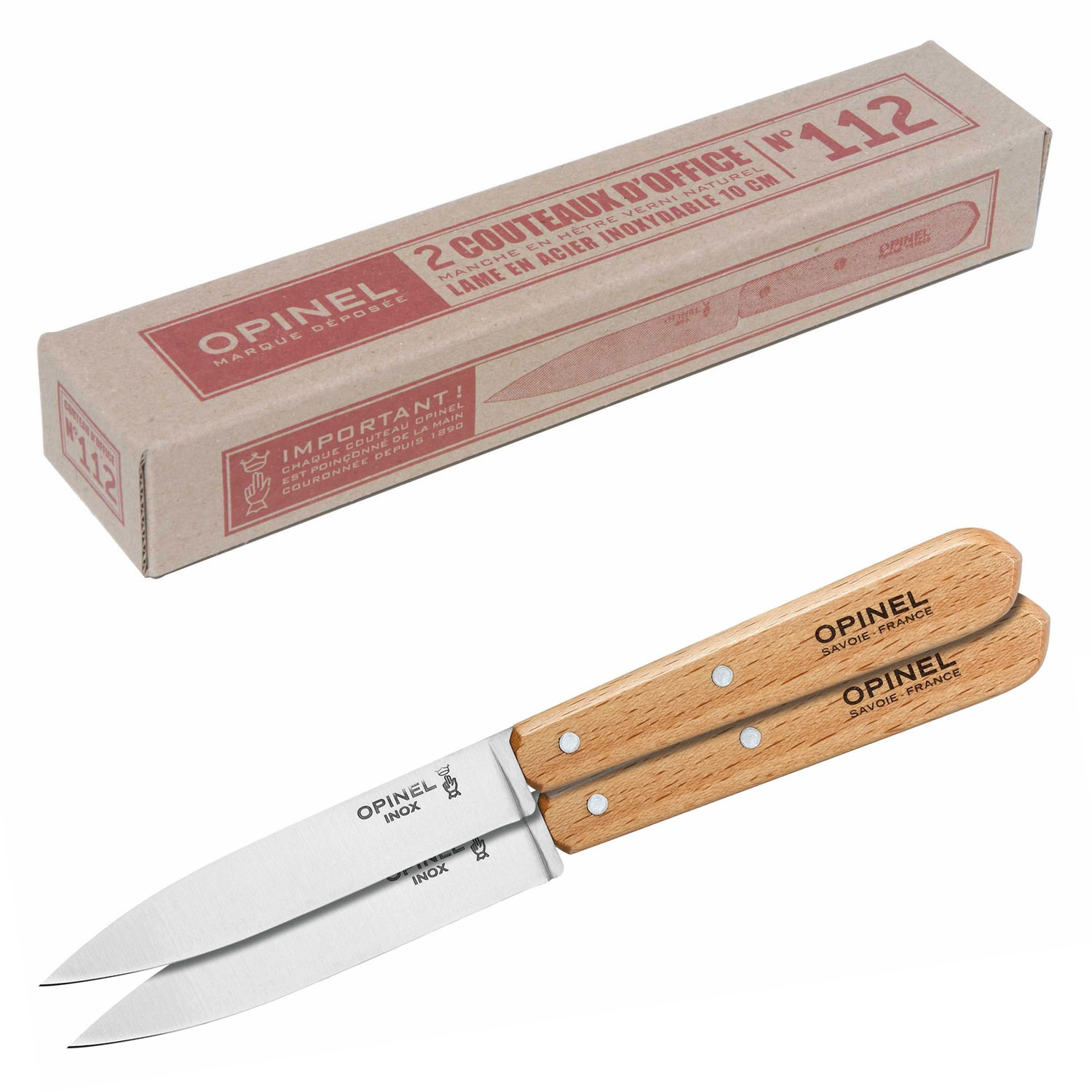 Küchenmesser-Set 2-tlg., rostfrei