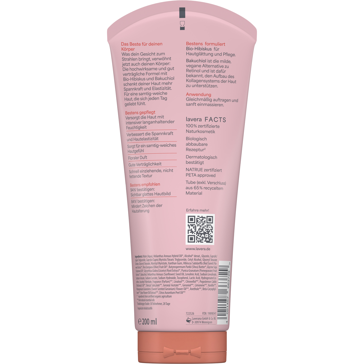 Lavera My Age Body Milk, 200 ml