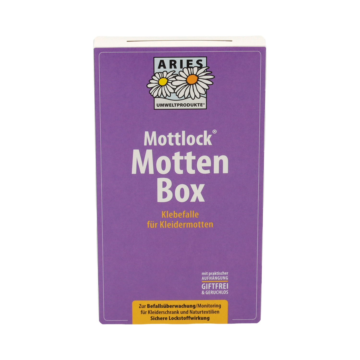 Mottlock® Mottenbox Klebefalle für Kleidermotten