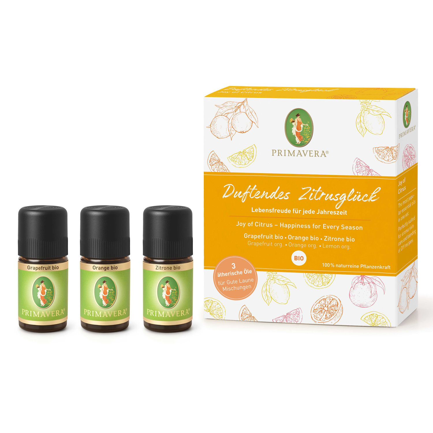 Duftendes Zitrusglück, Set mit 3x 5ml