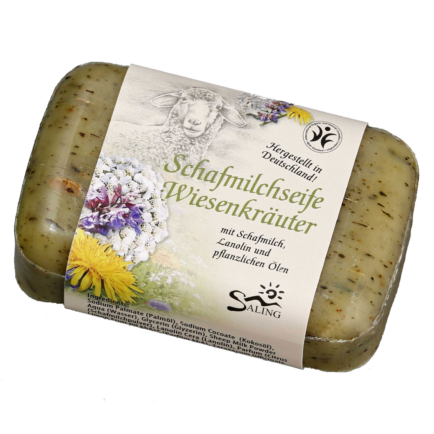 Schafmilchseife Wiesenkräuter, 100 g