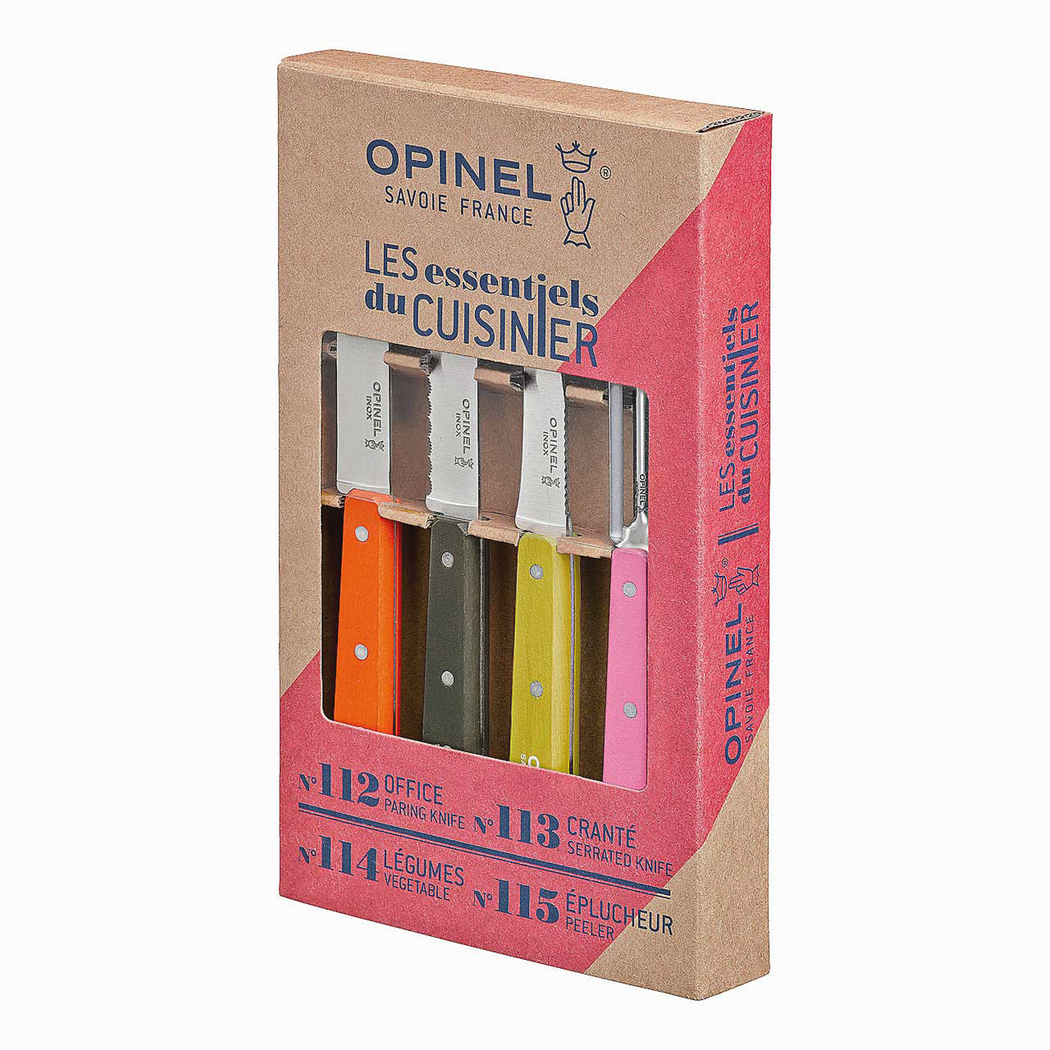 Küchenmesser-Set 4-tlg., rostfrei