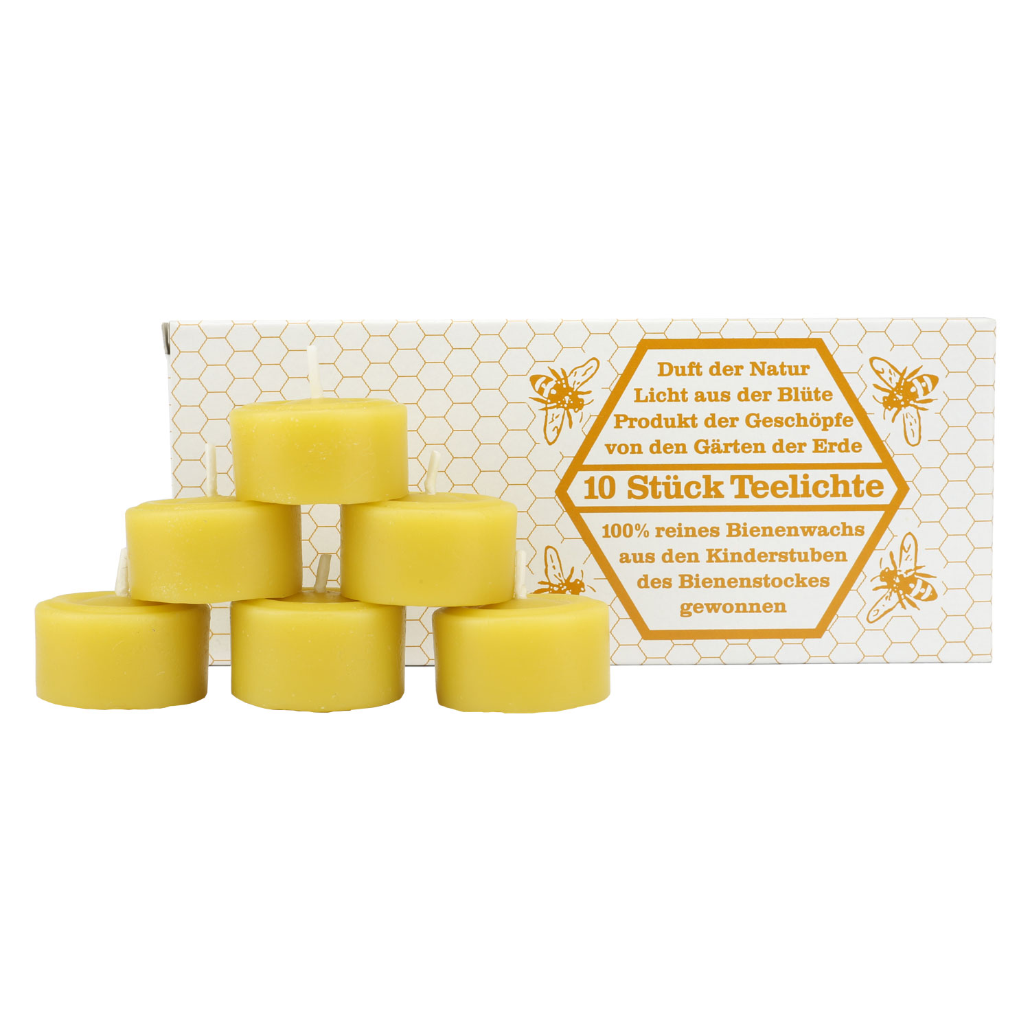 Teelichte Bienenwachs