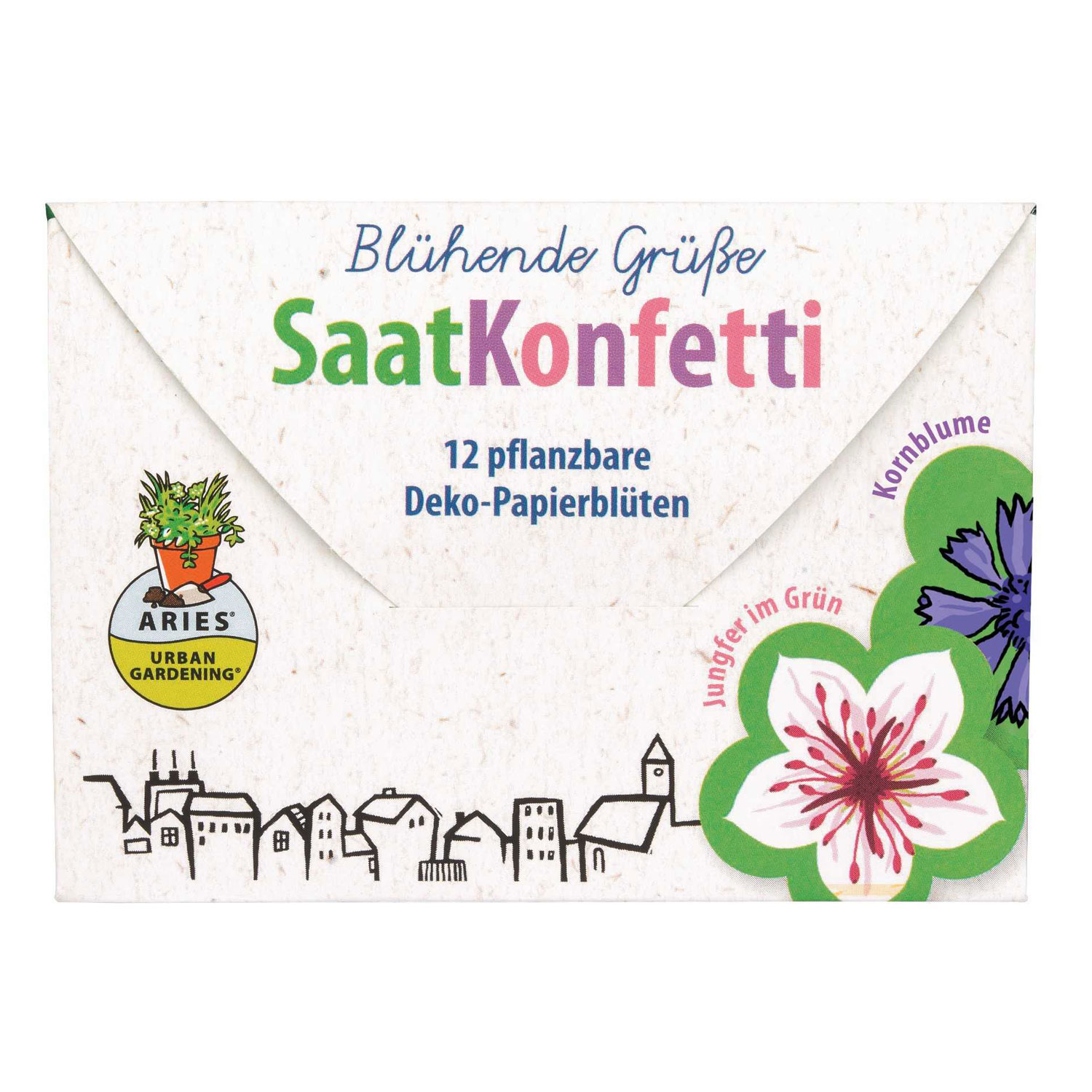 Saatkonfetti Blühende Grüße