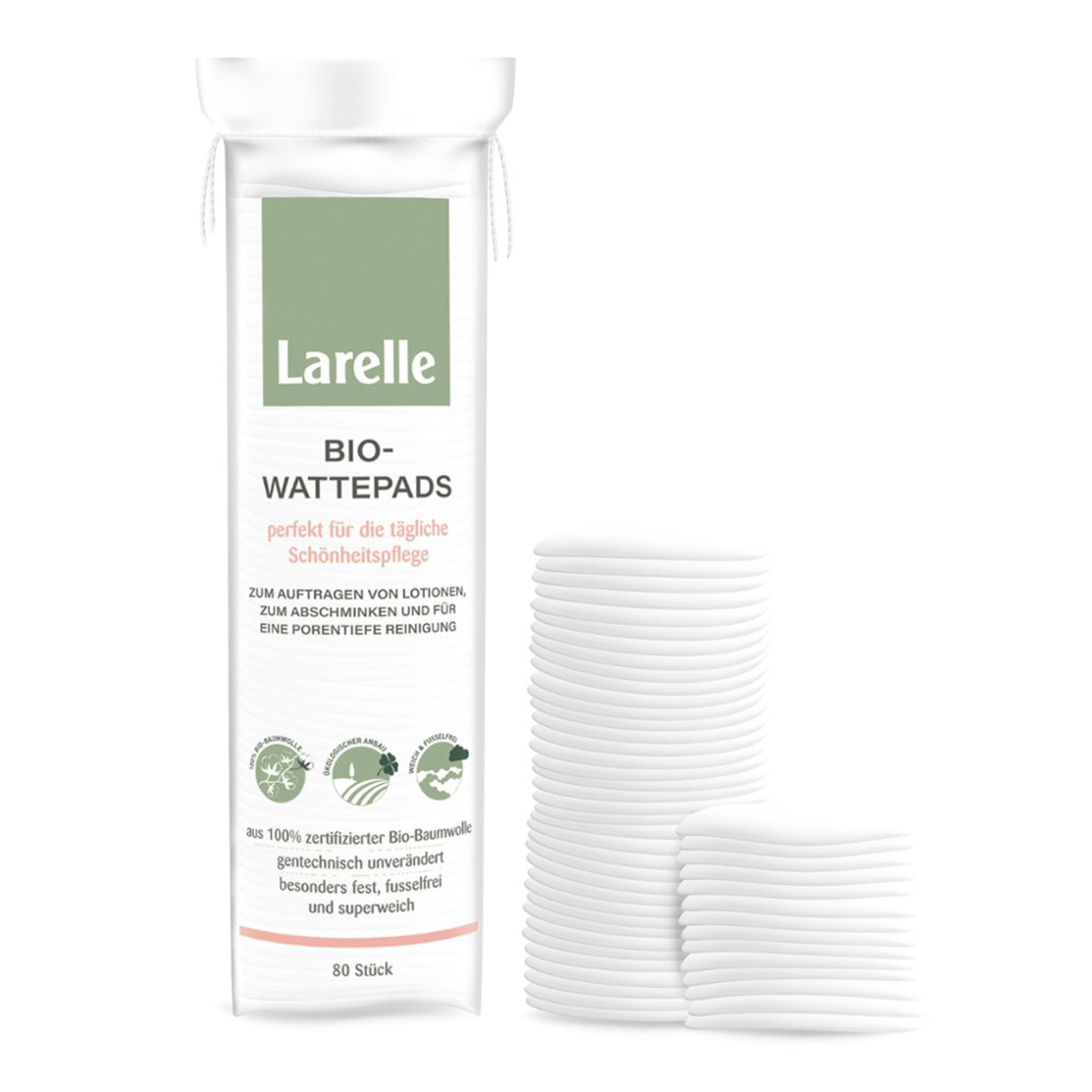 Bio Wattepads, 80 Stk.