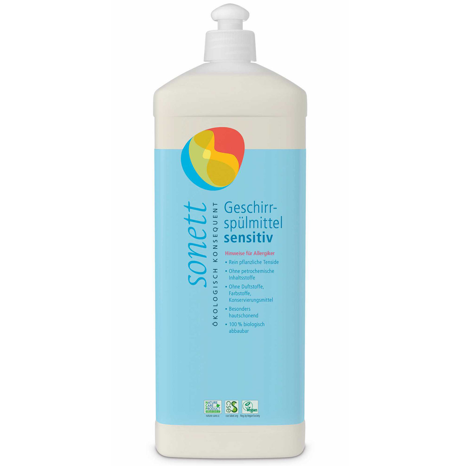Geschirrspülmittel Sensitiv, 1 Liter
