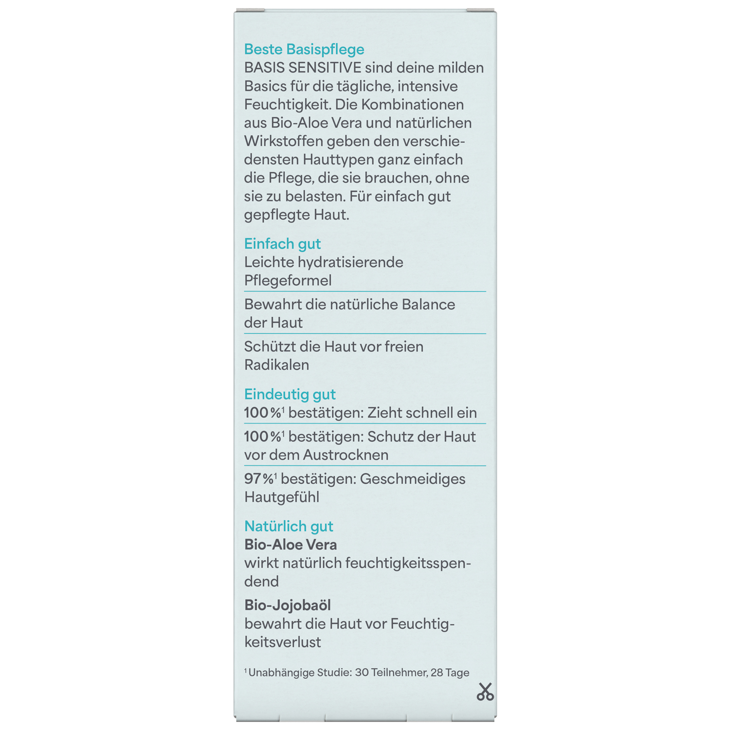 Basis Sensitiv Feuchtigkeitscreme, 50 ml