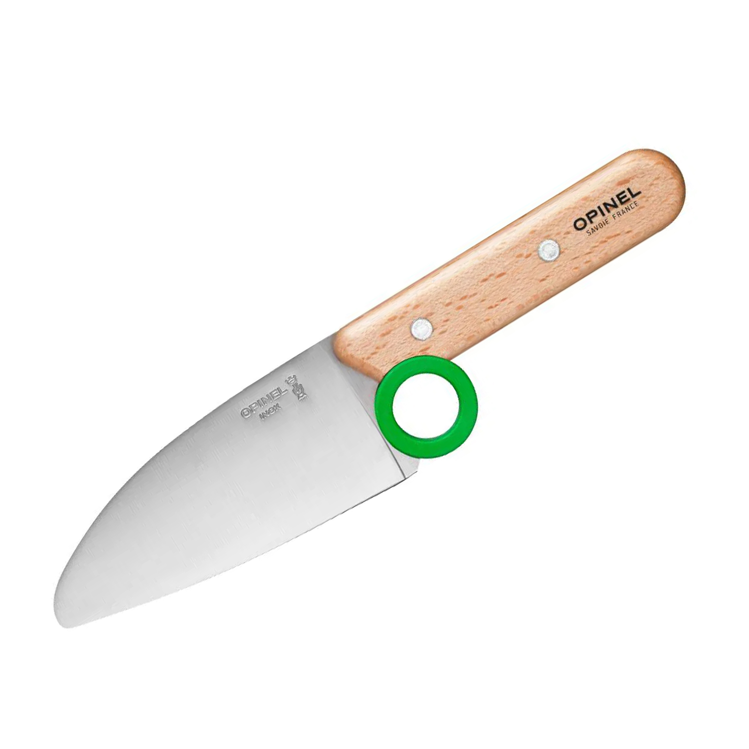 Opinel "LE PETIT CHEF" Kinder Küchen-Set, 3-teilig, grün