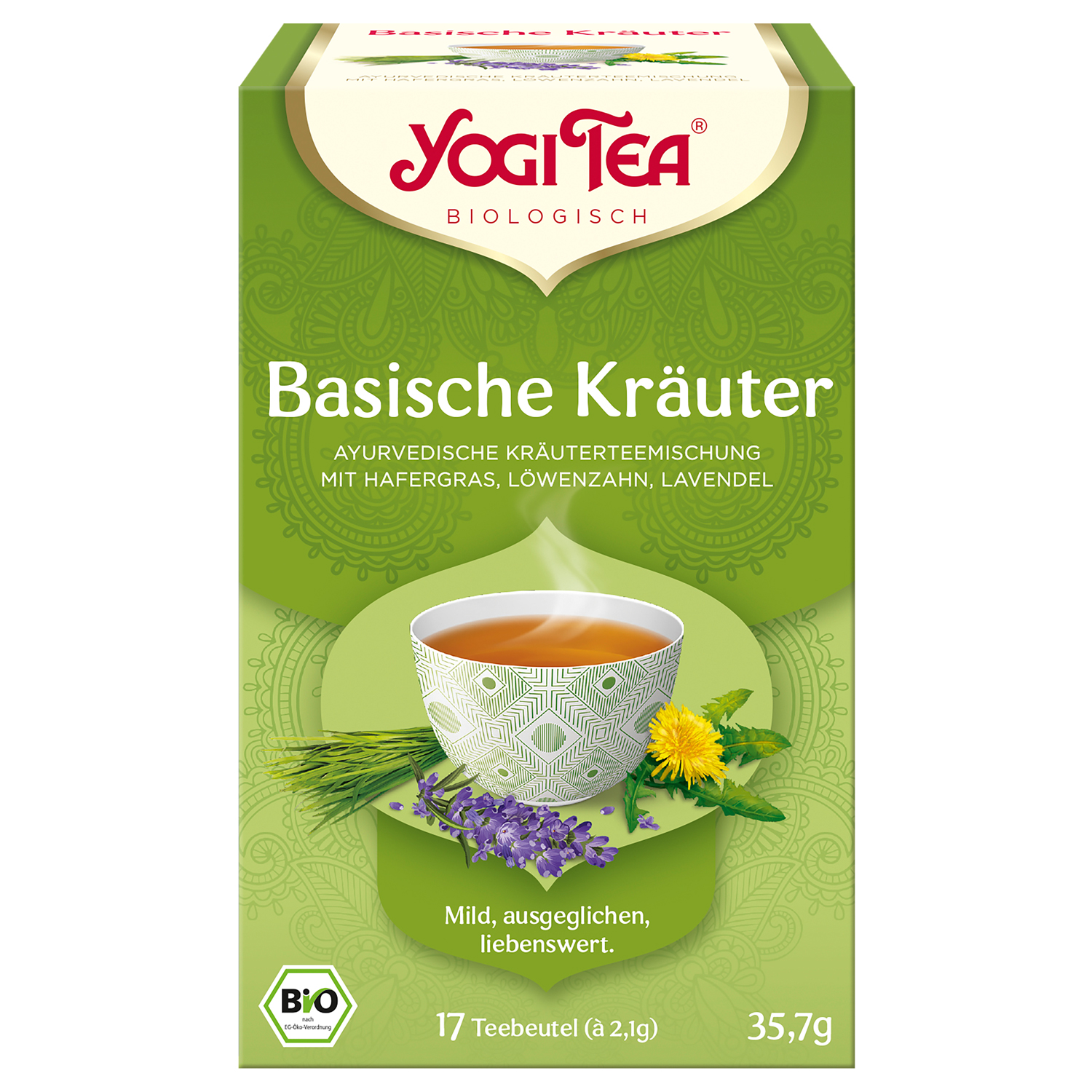 Yogi Tee Basische Kräuter, 35,7g