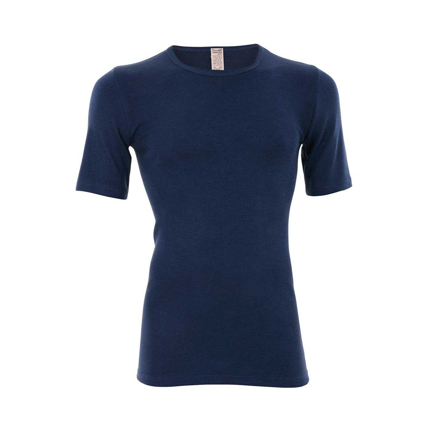 Herren Kurzarm-Shirt Wolle/Seide Harry