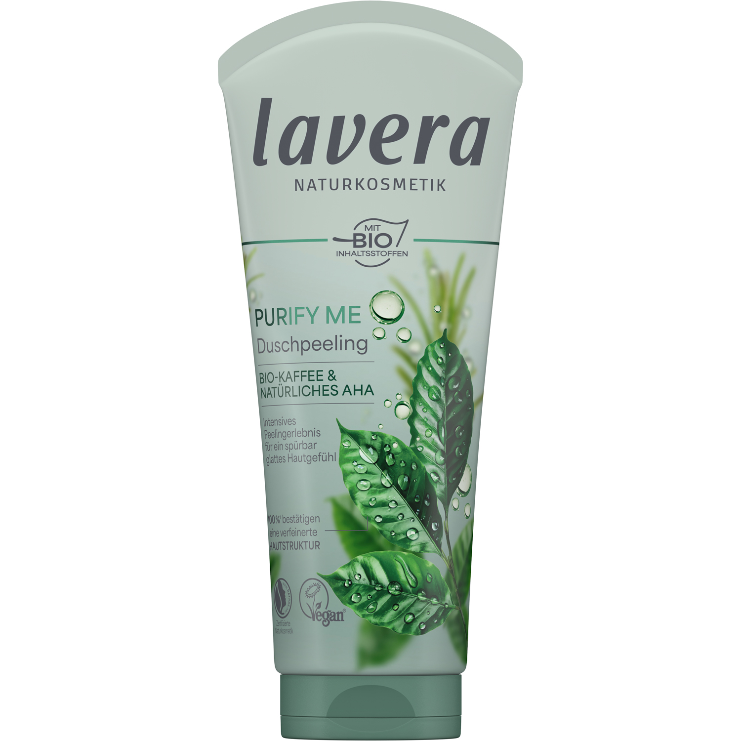 Lavera Duschpeeling Purify Me, 200 ml