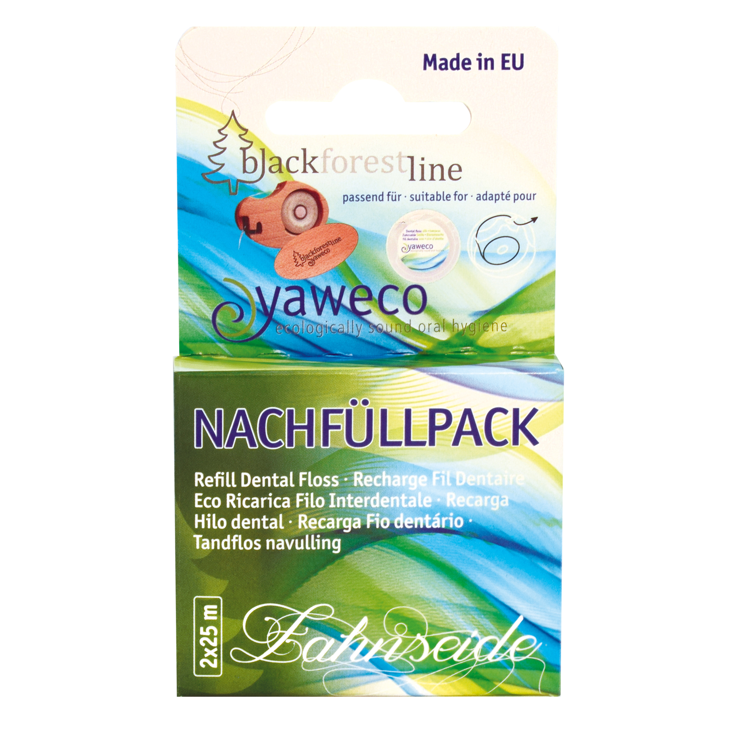 Zahnseide Nachfüllpack, 2x 25 m