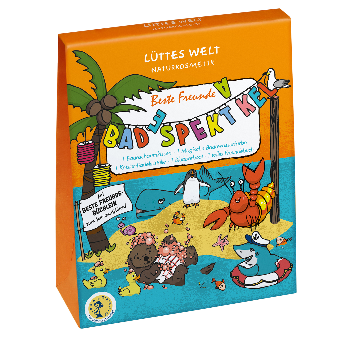 Bade-Spektakel Set "Beste Freunde"