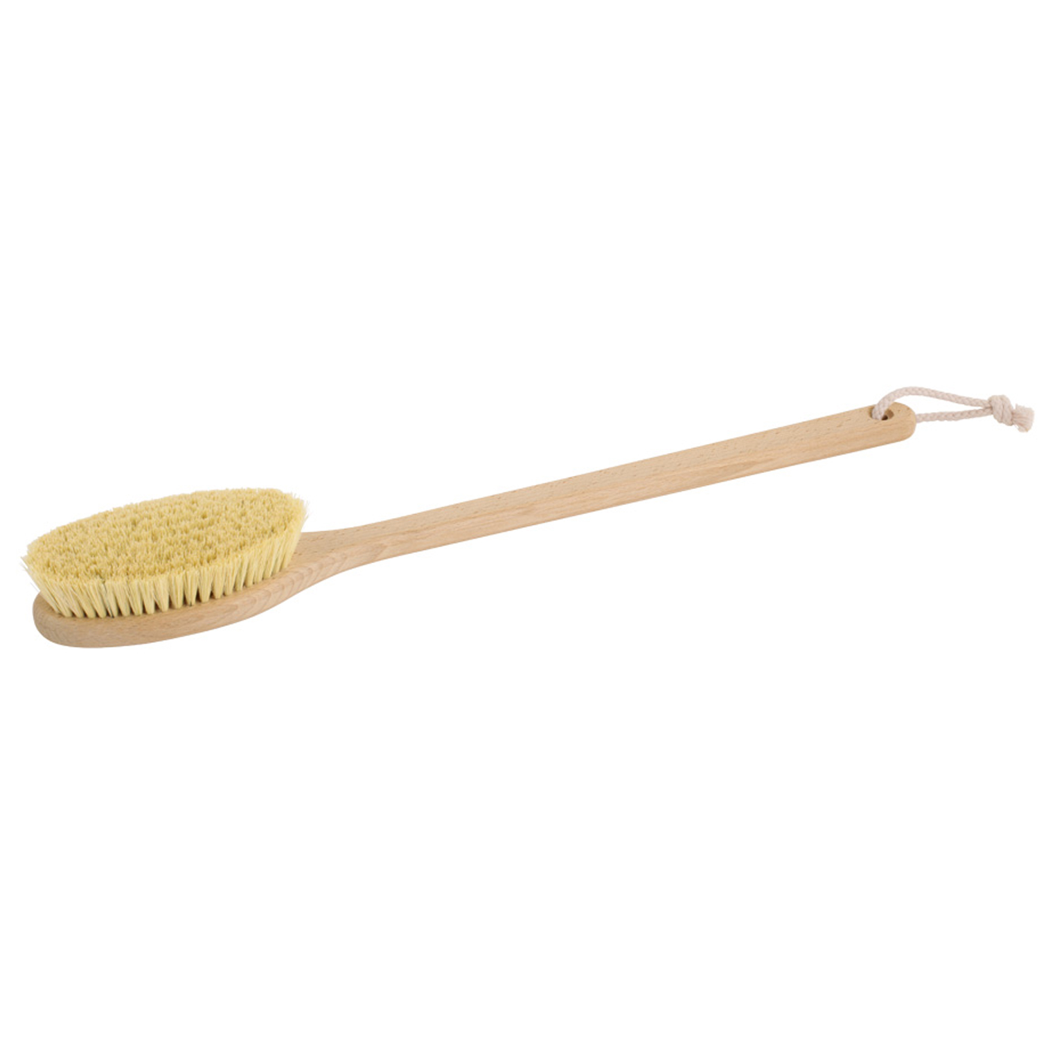 Redecker Badebürste mit festem Stiel, 50 cm, Fibre