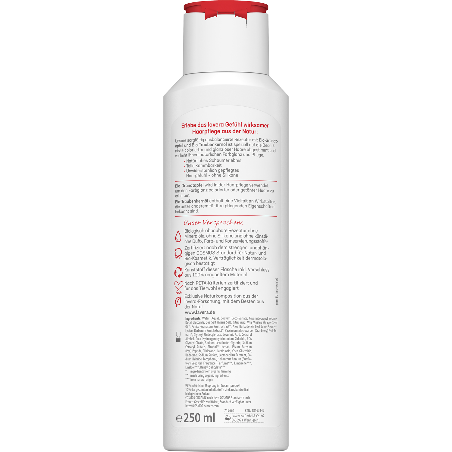 Pflegeshampoo Farbglanz & Pflege, 250 ml