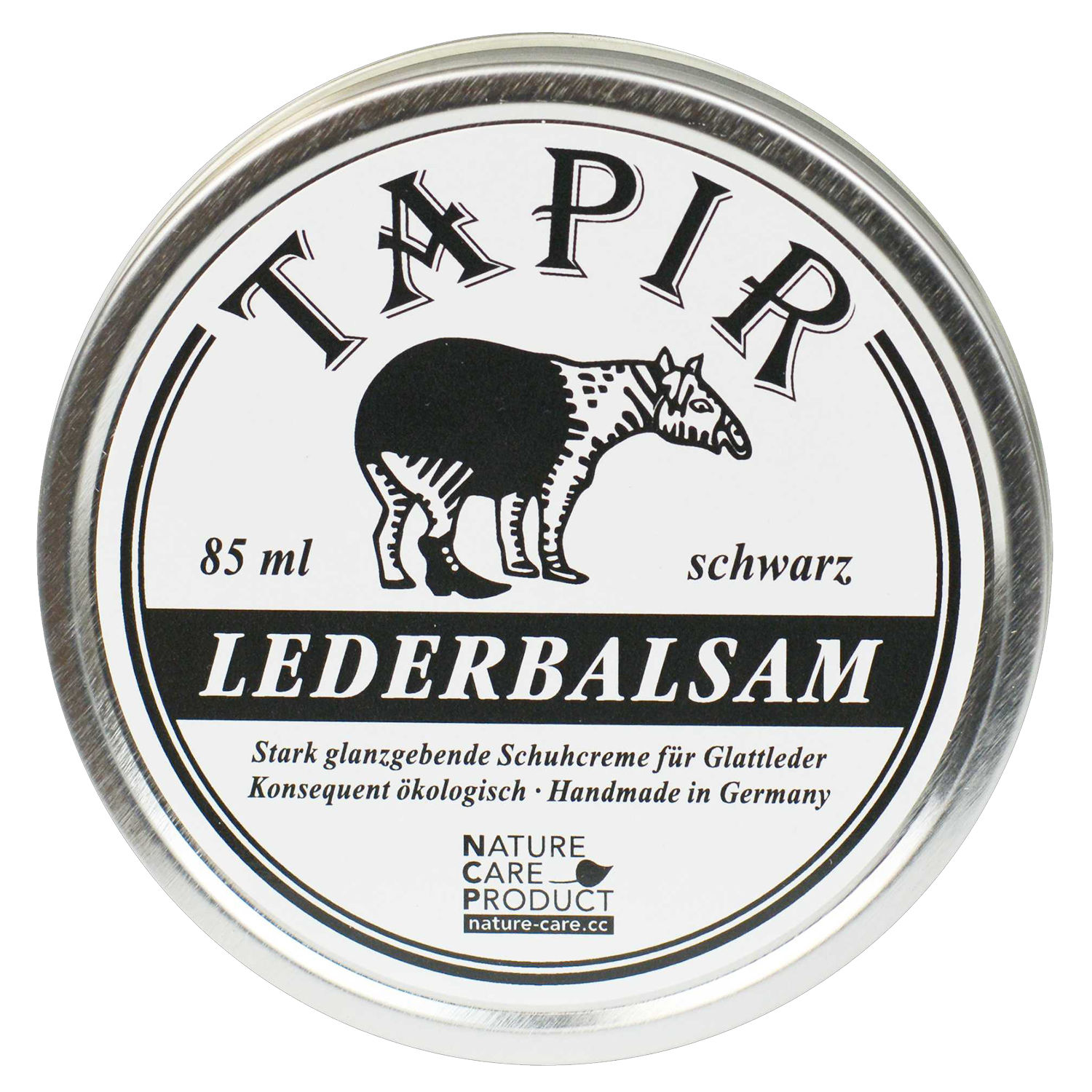 Lederbalsam schwarz, 85 ml