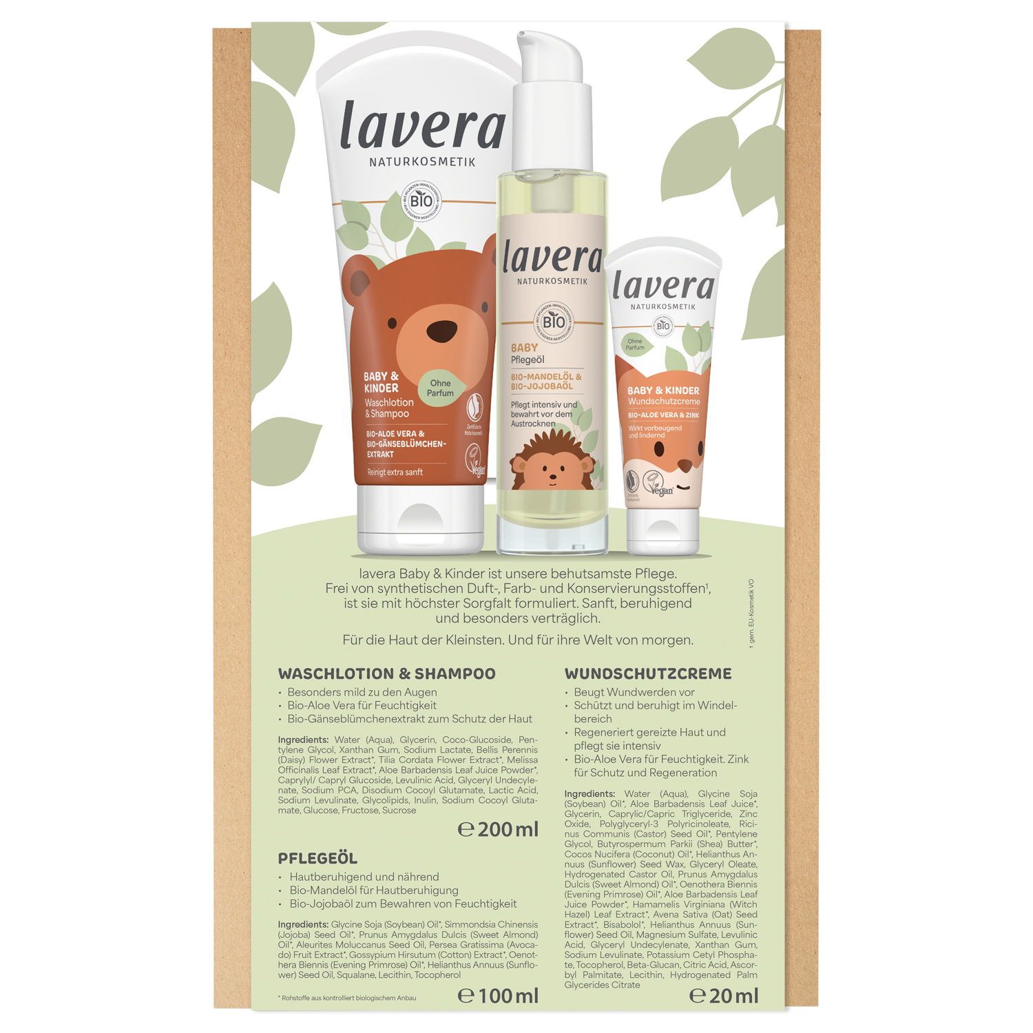 Lavera Baby&Kinder Geschenkset