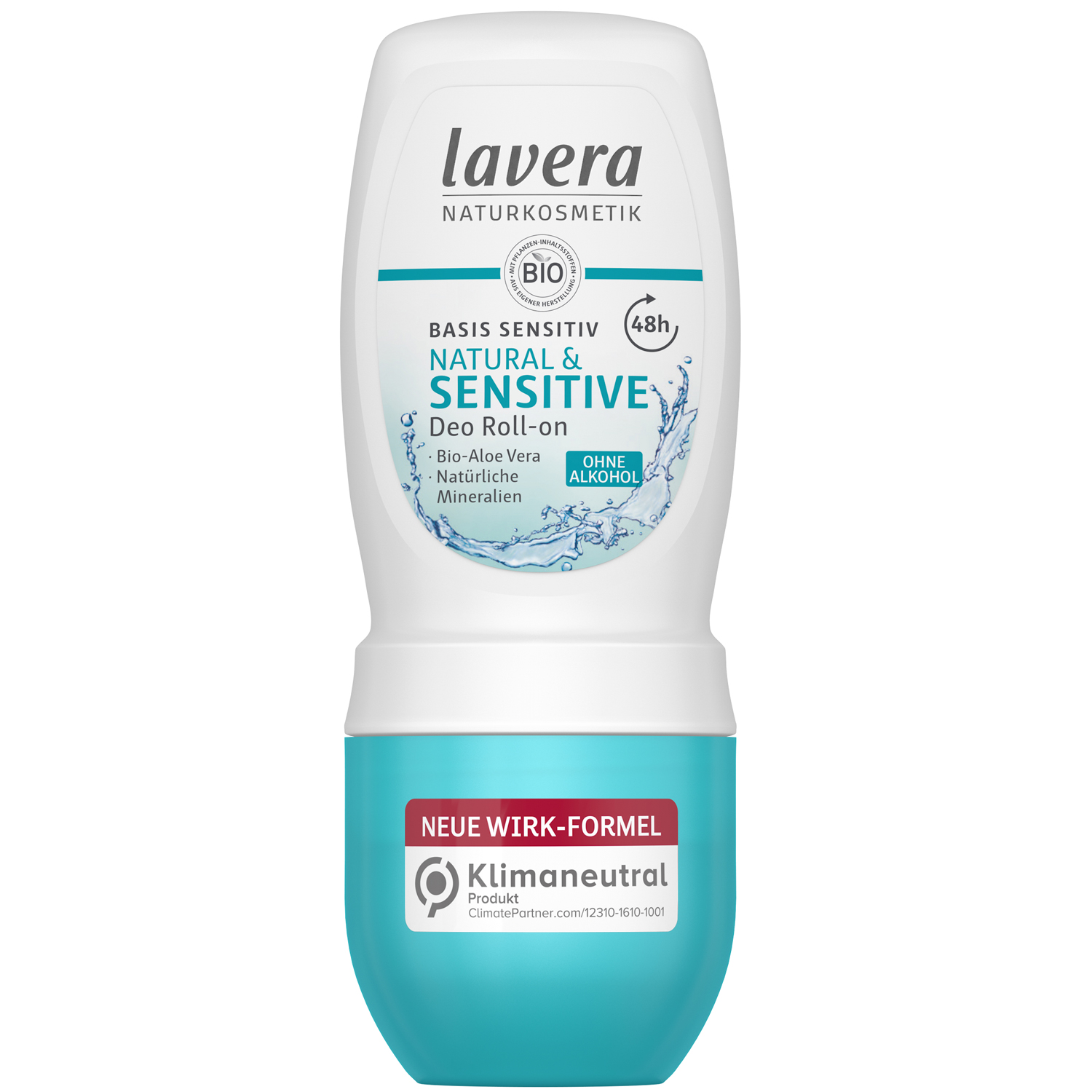 Deo Roll-on Basis Sensitiv Natural & Sensitiv, 50 ml