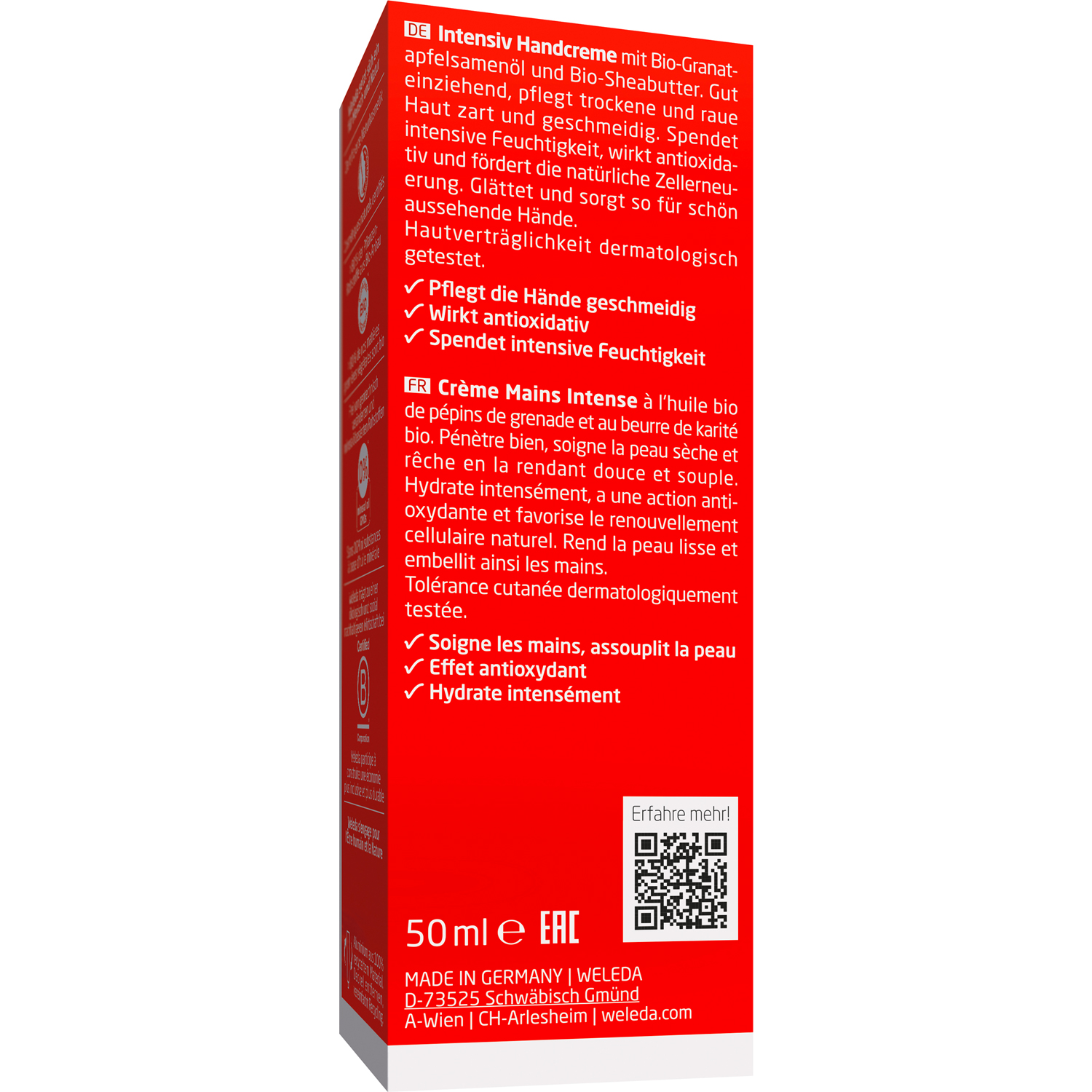 Granatapfel Intensiv Handcreme Granatapfel, 50 ml