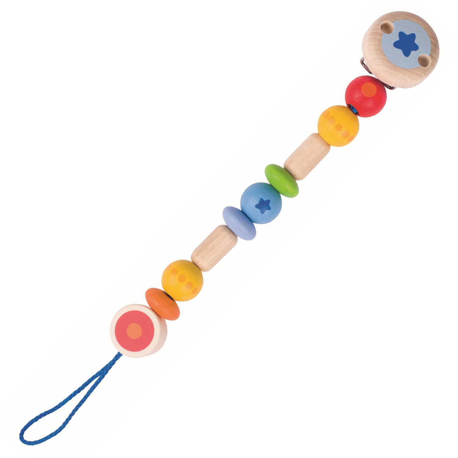 Schnullerkette Regenbogen
