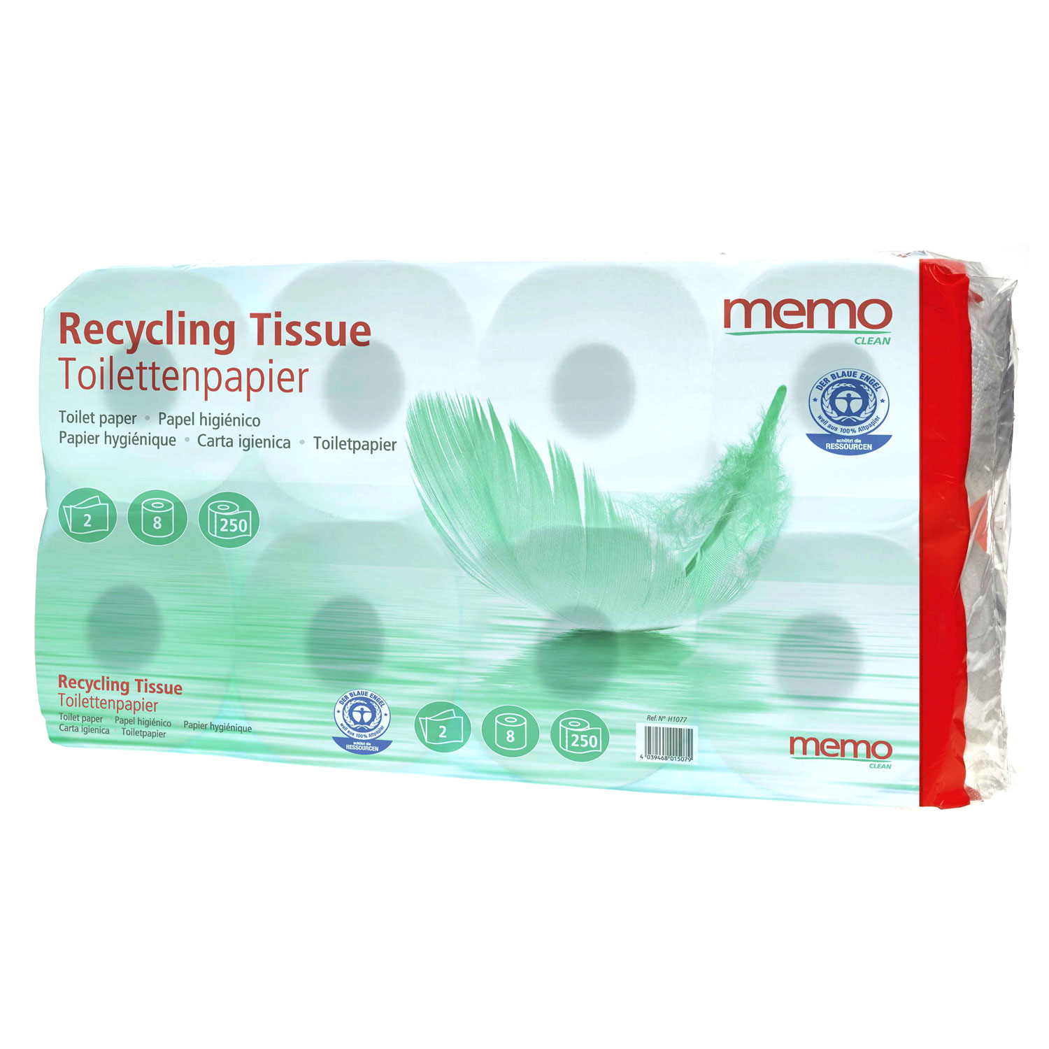 Toilettenpapier Recycling Tissue 2-lagig