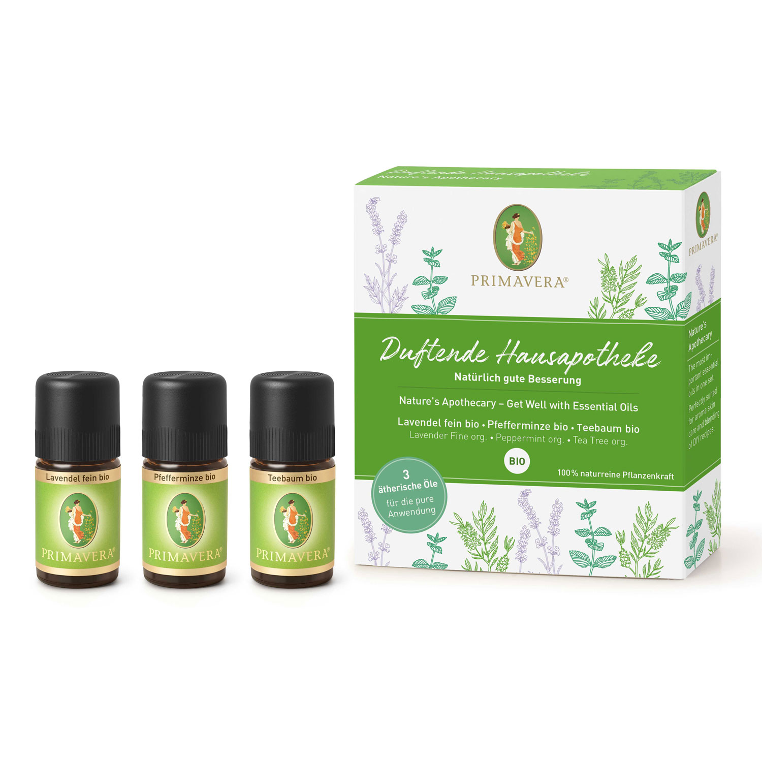 Duftende Hausapotheke, Set mit 3x 5 ml
