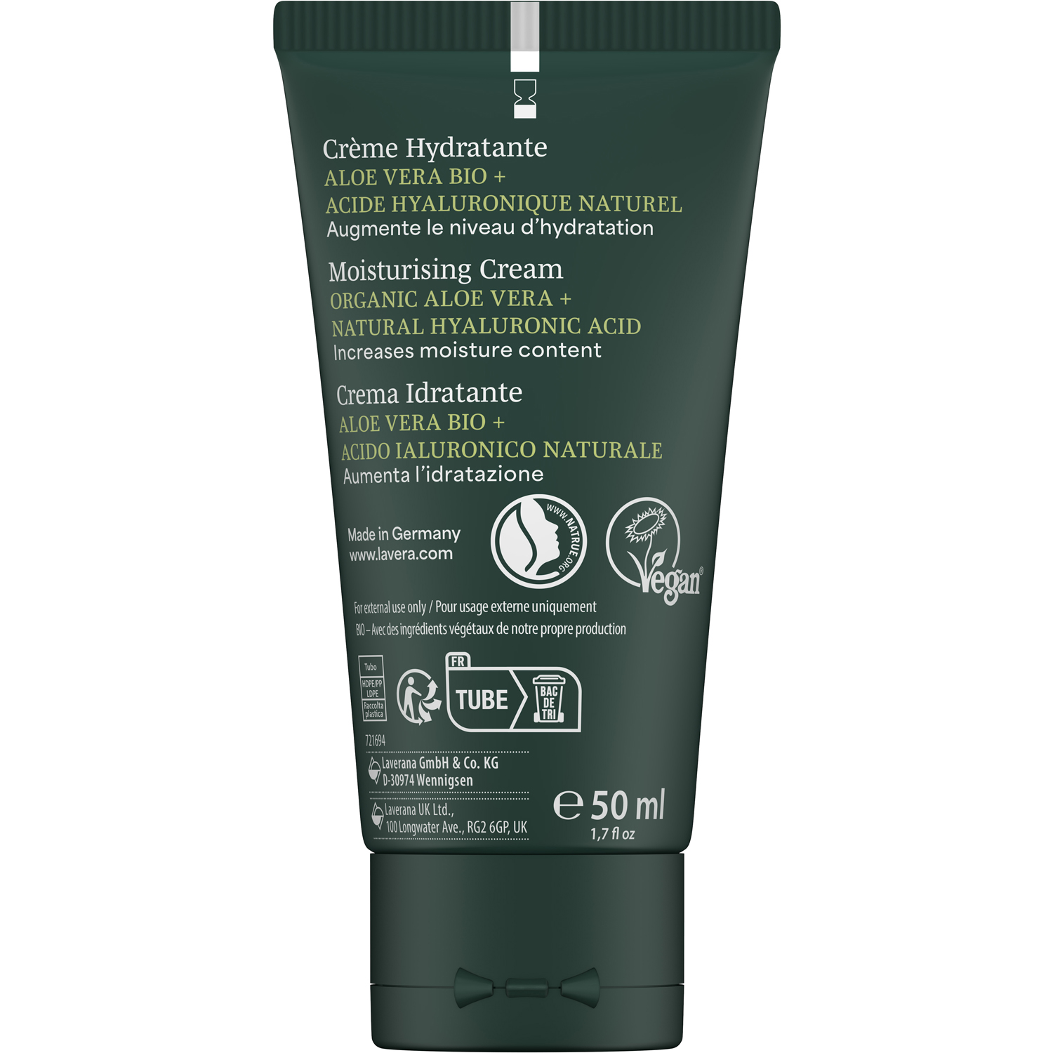 Lavera Men Sensitiv Feutchtigkeitscreme, 50ml