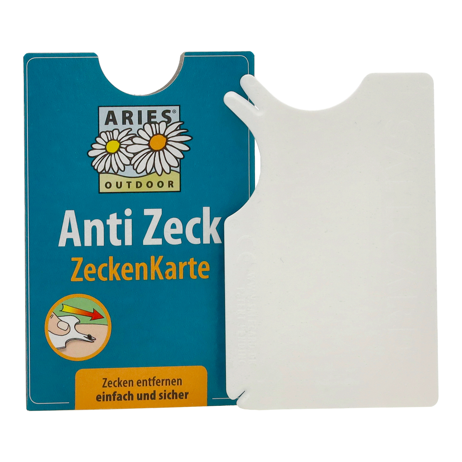 Aries Anti Zeck Zeckenkarte