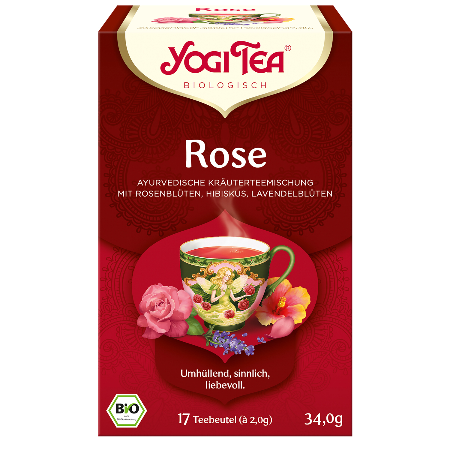 Yogi Tee Rose, 34 g