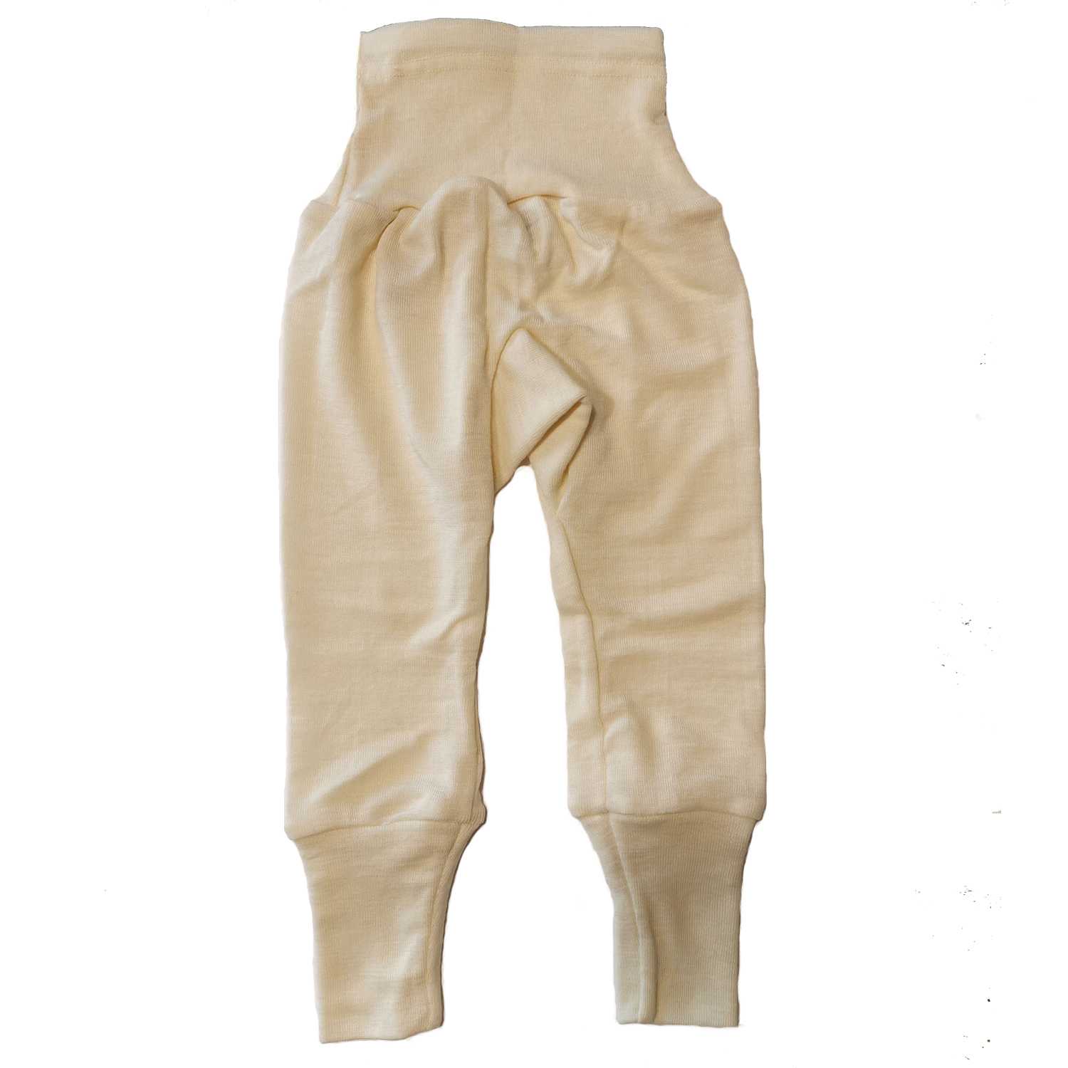 Baby-Hose mit Bund Wolle/Seide