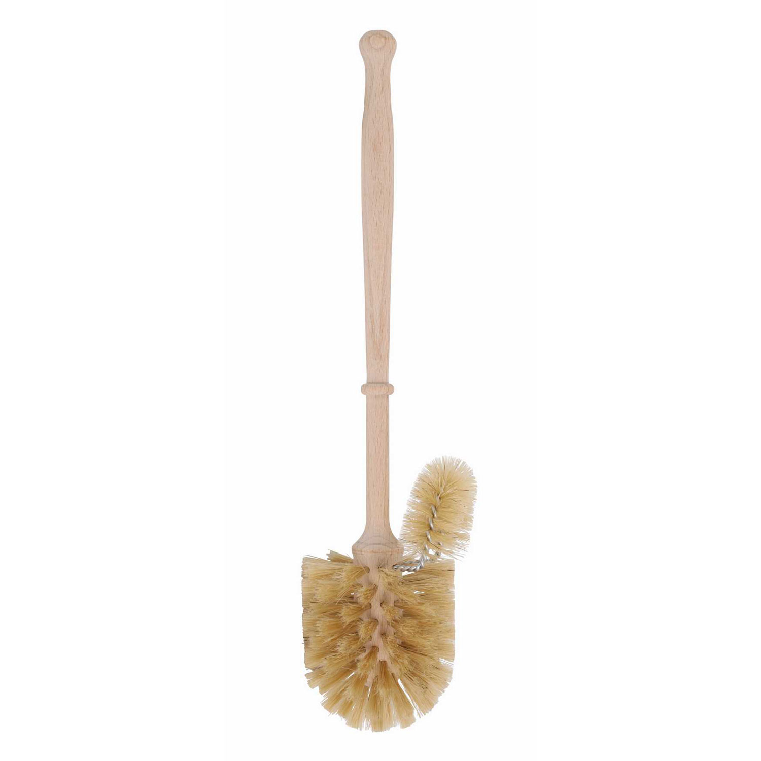 Redecker WC-Bürste mit Randreiniger, natur, 37 cm