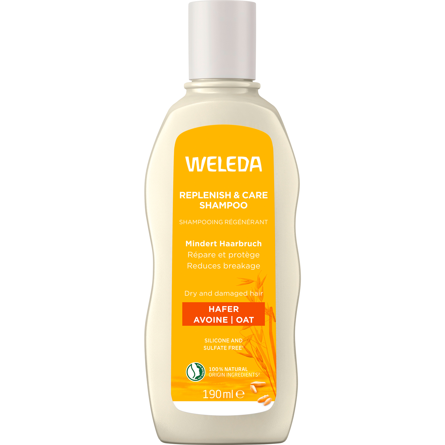 WELEDA Replenish & Care Shampoo Hafer 190 ml