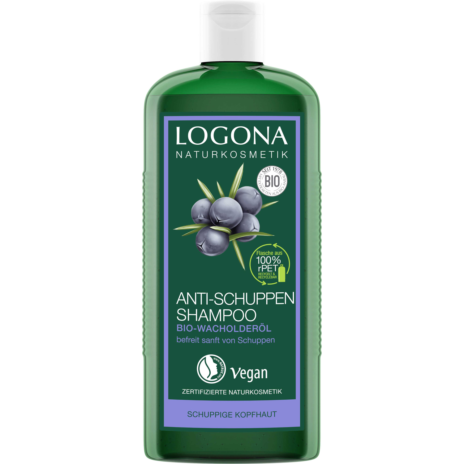 Anti-Schuppen Shampoo Bio-Wacholderöl, 250 ml