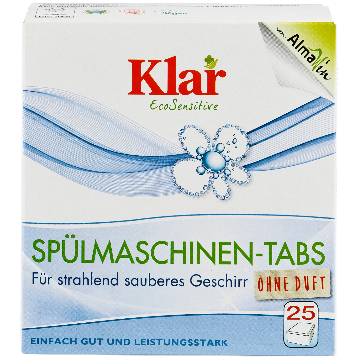 Spülmaschinen-Tabs, 25 Stk.
