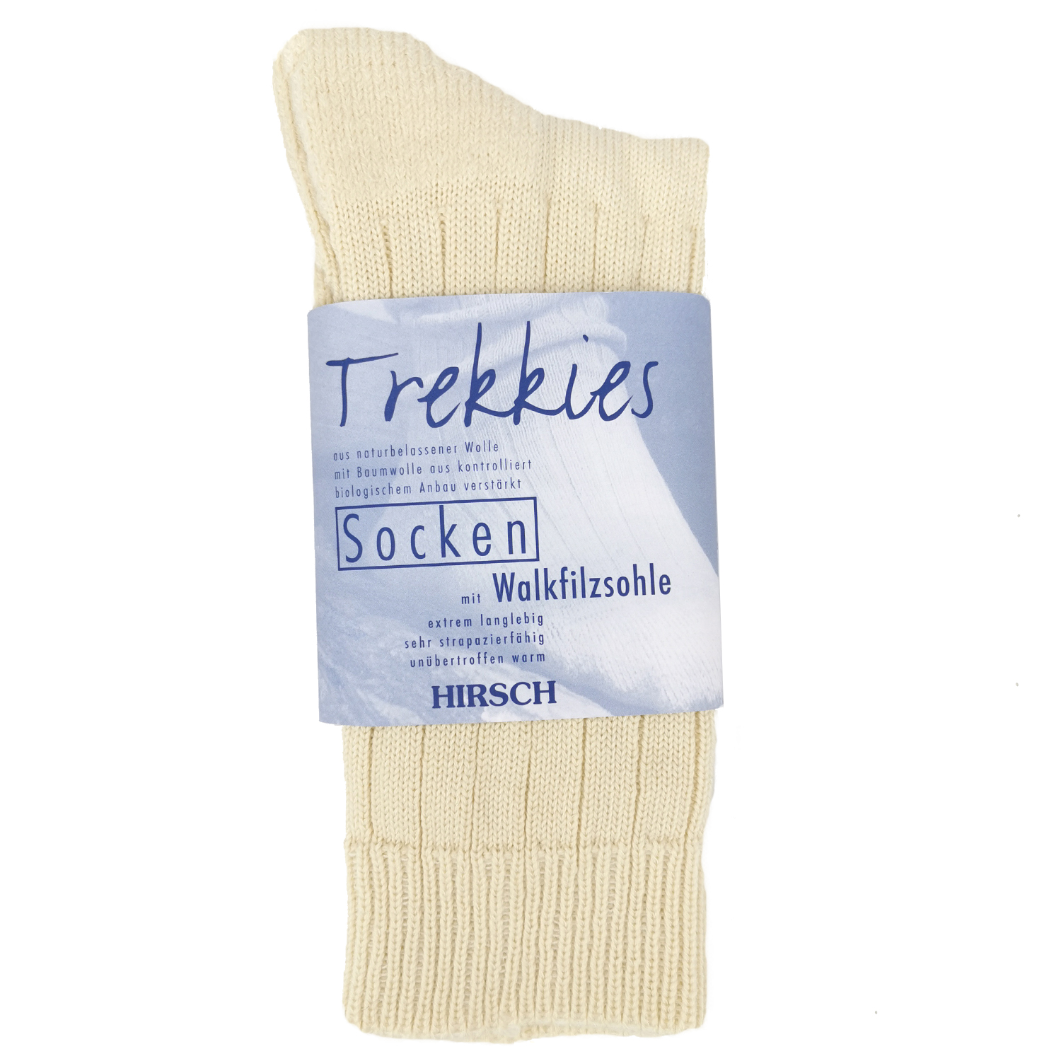 Trekkies Socke natur
