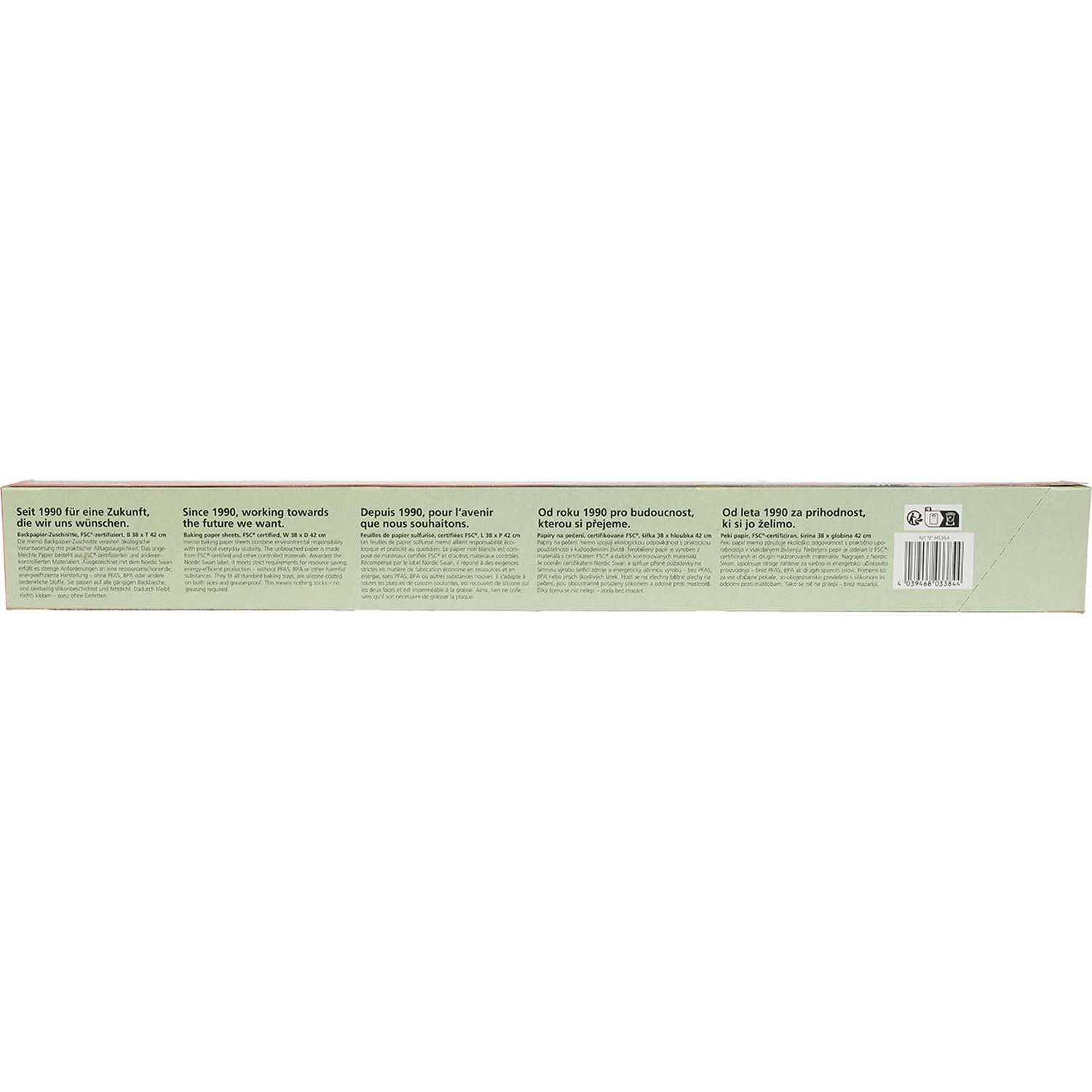 Memo Backpapier Zuschnitte, 30 Bögen
