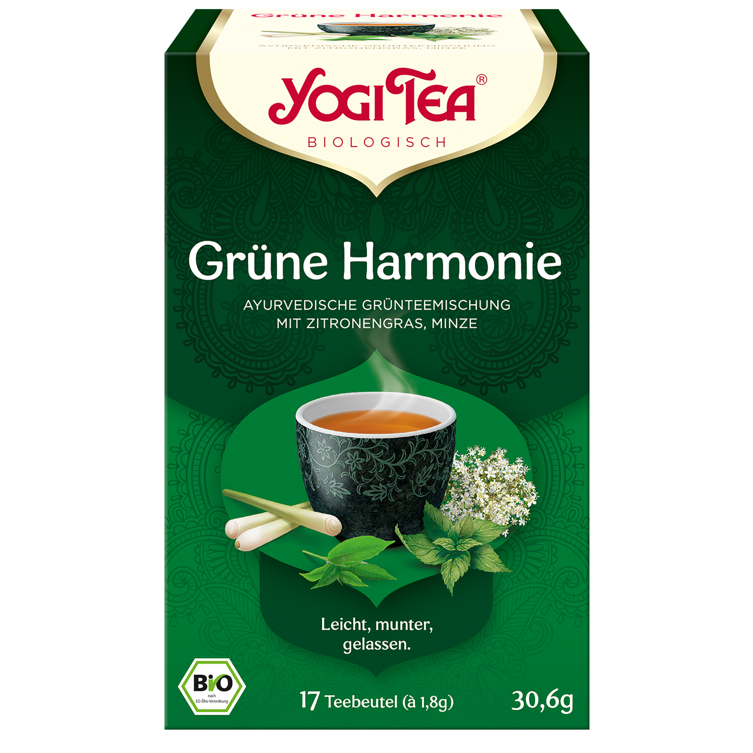 Yogi Tee Grüne Harmonie, 30,6g