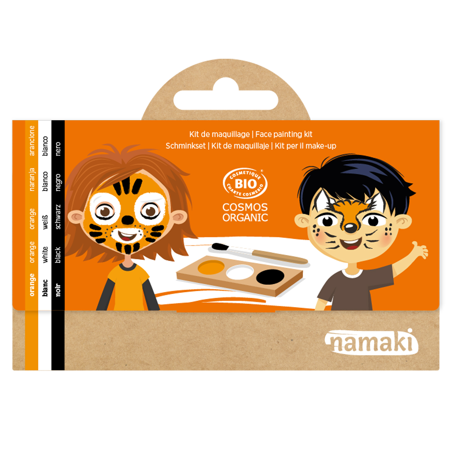 Kinder Schminkset Tiger & Fuchs