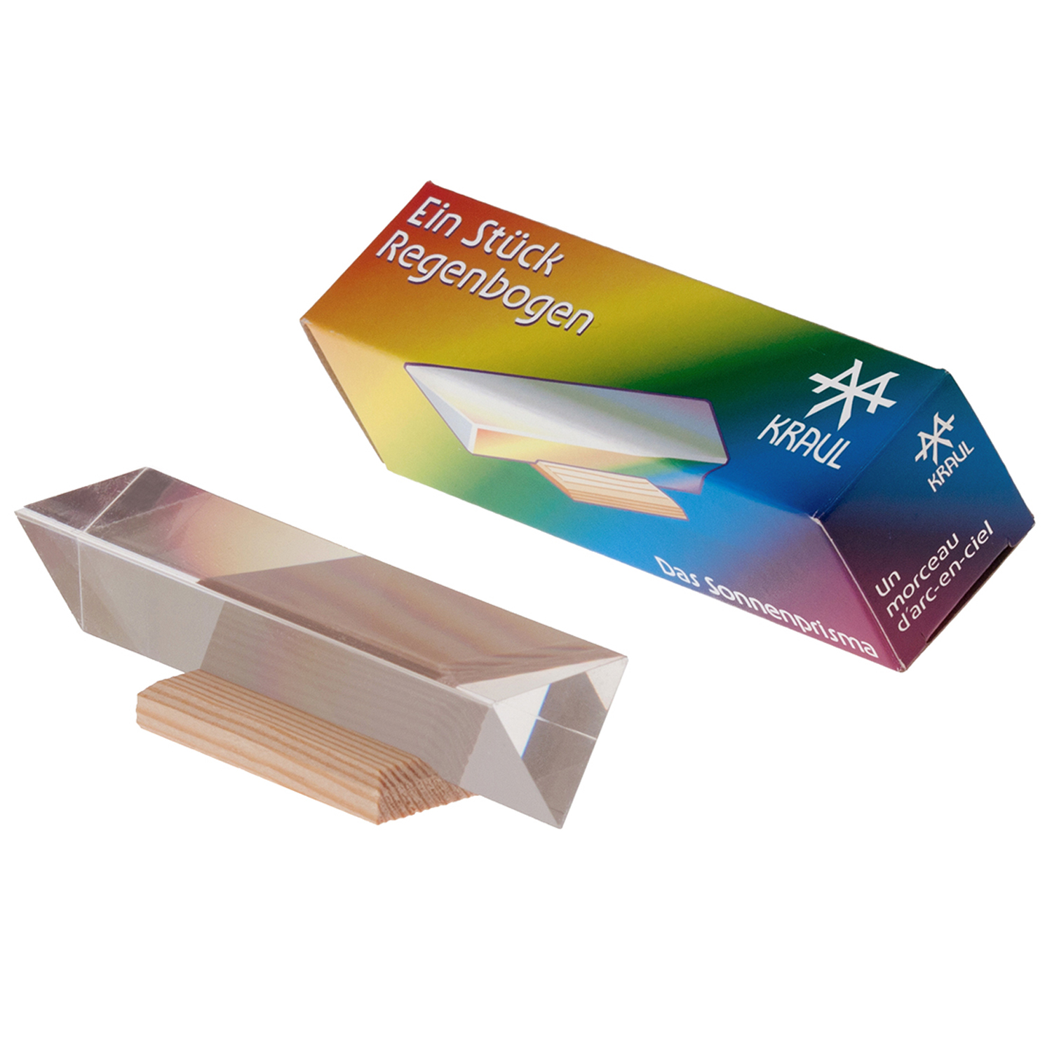 Kraul Ein Stück Regenbogen, Acryl groß