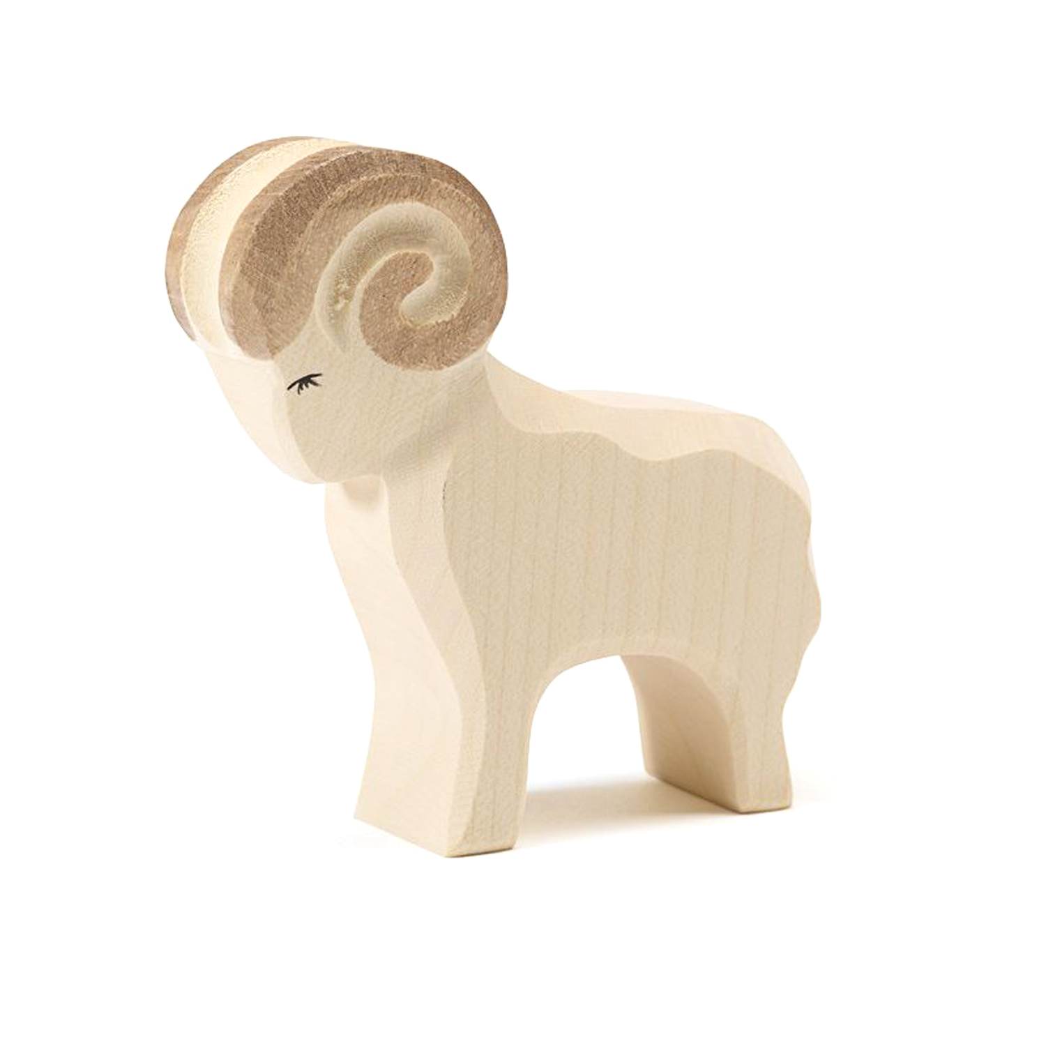 Holzfigur Schafbock